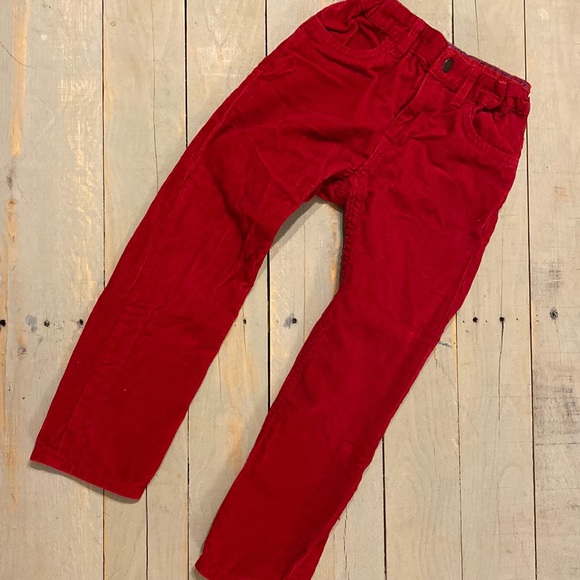 L.O.G.G., H&M, size 6, red corduroy, pants. EUC - Picture 1 of 3